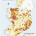 Radon exposure in dwellings Ireland